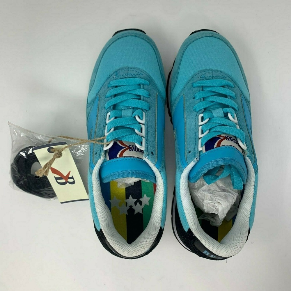 Brooks Chariot Blue Classic Retro Running Shoes - Picture 5 of 8